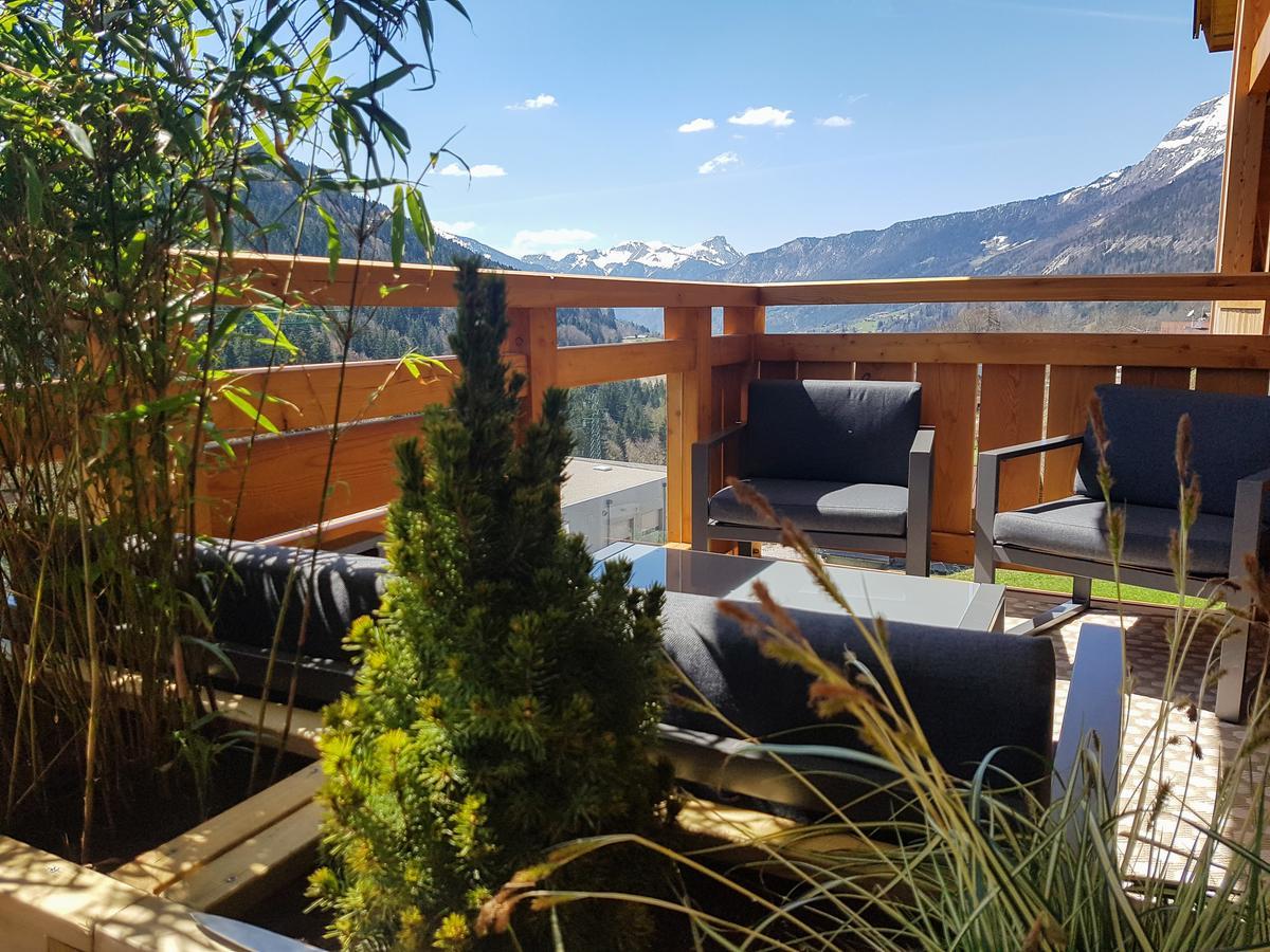Appt Primeveres - Centre Village, Vue Montagne - Aravistour Saint-Jean-de-Sixt Exterior foto